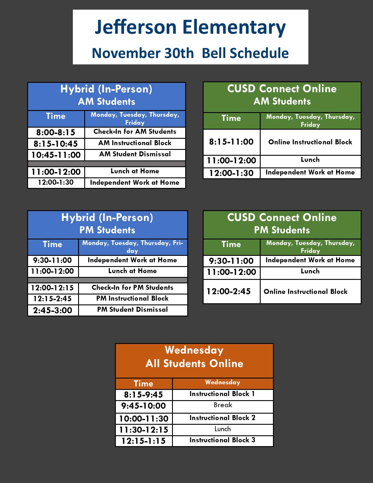 bell-schedule